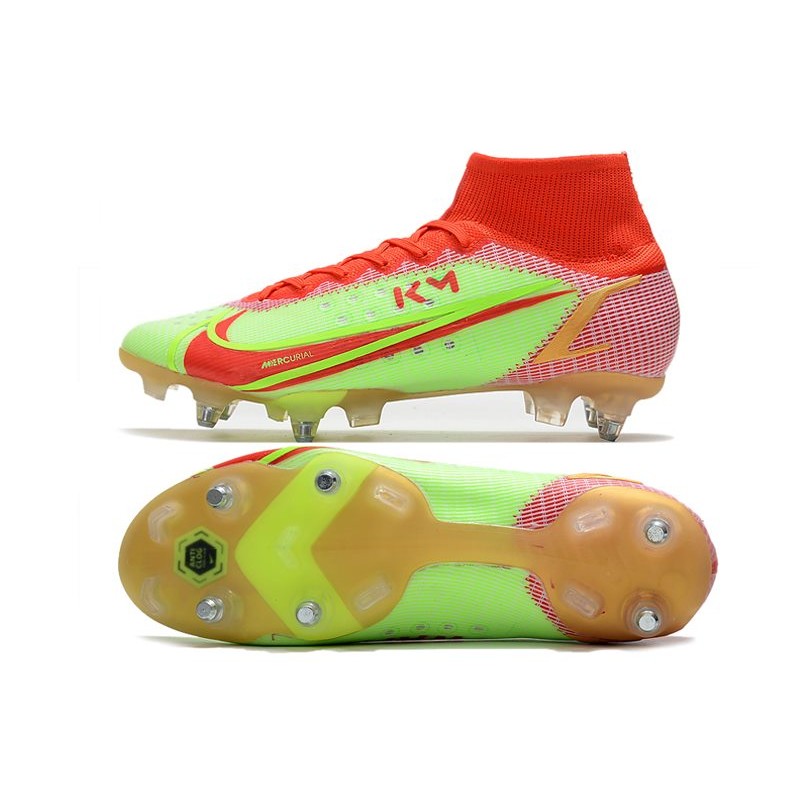 Nike Mercurial Superfly Elite SG PRO AC Zelená Červené